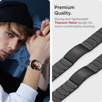 1 x RAW Customer Returns Miimall Strap Compatible with HUAWEI Watch GT 4 GT 3 GT 3 Pro Watch Ultimate 46mm Strap, 22mm Titanium Steel Band Adjustable Replacement Straps for HUAWEI WATCH 4 4 Pro WATCH 3 3 Pro 46mm - RRP €39.06