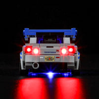 1 x RAW Customer Returns BRIKSMAX 76917 Led Light for Lego 2 Fast 2 Furious Nissan Skyline GT-R R34 - Compatible with Lego Speed Champions Building Blocks Model - Without Lego Set - RRP €26.99