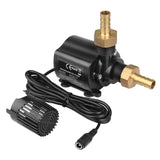 1 x RAW Customer Returns MOUNTAIN ARK DC 12V mini water pump 800 L H, underwater water feature pump, delivery height 4.5m, submersible pump, aquarium pump with 2 brass nozzles, adjustable flow and power 9-15W - RRP €33.99