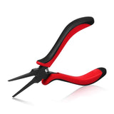 1 x RAW Customer Returns SPEEDWOX Thin Flat Nose Pliers, 14cm Professional Thin Flat Nose Pliers with Smooth Jaw for Jewelry Making, Craft, PCB Repair - RRP €7.91