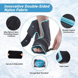 1 x RAW Customer Returns NEWGO Cooling Cuff Foot Cooling Shoes Cooling Socks Feet Ice Shoe for Injuries Ankle Ice Bag Cooling Socks Chemotherapy Pack of 1 Black  - RRP €24.56