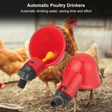 8 x Brand New Chicken Drinker, Automatic Chicken Drinker, Poultry Drinker, Chicken Drinker Cups, Automatic Drinker Chicken Bowls, for Chickens, Ducks, Geese, Turkeys, Poultry - RRP €64.8