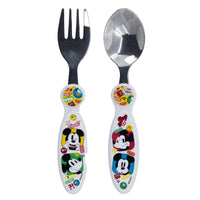 1 x Brand New METAL CUTLERY FOR CHILDREN. 2 ROOMS MICKEY FUN-TASTIC - RRP €7.45