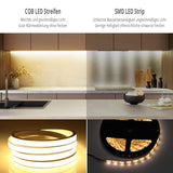 1 x RAW Customer Returns AIMENGTE 5V USB Neon LED Strip, 2M LED Strip Warm White with Dimmable Touch Switch, Waterproof Silicone DIY Flexible COB LED Light Strip for Indoor Outdoor Decoration 2M, Warm White  - RRP €13.99