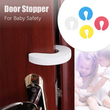 1 x Brand New Baby Safety Door Block, Anti-Finger Clip Door Stop, Baby Safety Door Stop for Children s Cupboard, Child Safety Lock Protection, Baby Door Stop, Transparent Child Cupboard Safety, 6PCS - RRP €22.8