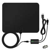 1 x RAW Customer Returns TV Antenna Digital, Indoor Antenna 2024 Newest, DVBT2 Antenna with Signal Amplifier, Portable HD Antenna Indoor 4K 1080p for all Conventional and HD TVs - RRP €22.18