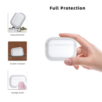 14 x Brand New BRABURG case compatible with AirPods Pro 2nd Generation 2022 , protective cover and skin case for AirPods Pro 2 with lanyard, transparent - RRP €84.56