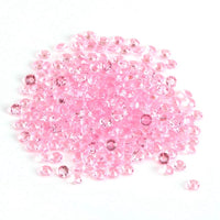 1 x RAW Customer Returns 1000Pcs Bag 4.5mm Clear Acrylic Beads Acrylic Crystal Pearl Acrylic Diamonds for Wedding Shower Vase Beads DIY Decorations Pink  - RRP €10.26