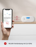 1 x RAW Customer Returns X-Sense Smart Carbon Monoxide Detector, WiFi Carbon Monoxide Detector, Real-time Push Notifications via X-Sense Home Security App, Replaceable Battery, Freestanding Design, XC04-WX - RRP €42.99