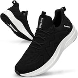 1 x RAW Customer Returns Feethit Sneakers Men s Trainers or Work Shoes, Casual Outdoor Fitness Sports, Comfortable, Lightweight and Breathable, Black White 43 EU - RRP €29.99