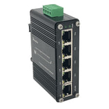 1 x RAW Customer Returns Mini Industrial Gigabit Ethernet Switch 10 100Mbps 5 Ports Half Full Duplex and 1000Mbps Full Duplex - RRP €54.99