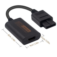 1 x RAW Customer Returns Duttek N64 to HDMI Converter, N64 to HDMI Adapter Cable, HDTV Video Converter Supports SNES, SFC, N64, GC Displays Modes Output to 720p, No Power Supply Required, 20cm. - RRP €28.42