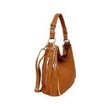 1 x RAW Customer Returns Cheval Firenze Annalisa Shoulder Bag, Genuine Leather Made in Italy BEIGE  - RRP €60.49