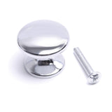 18 x Brand New BSM Marketing Kitchen Cupboard Drawer Door Handle Knob Chrome Brushed Nickel Black Pewter 10, Chrome  - RRP €432.0