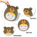 10 x Brand New Terbaik 30cm Brown Bear Plush, Bear Stuffed Squishy Animal Plush Throw Pillow Decoration Kawaii Plush Toys Gifts for Girls Boys - RRP €192.0