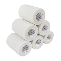 1 x RAW Customer Returns COMOmed self-adhesive bandage elastic bandage wrist bandage plaster roll Dog Bandages Animal Bandages White 7.5 cm X 6 Bands - RRP €14.11