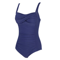 1 x RAW Customer Returns Durio swimsuit women s swimsuits one-piece slimming swimwear swimsuit one piece sexy push-up swimsuits swimwear dark blue XL - RRP €33.26