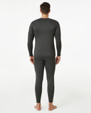 1 x RAW Customer Returns LAPASA men s inner fleece thermal underwear set, thermal undershirt thermal trousers, functional underwear M24, dark gray extra warm , XXL - RRP €37.44