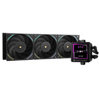 1 x RAW Customer Returns Thermalright Frozen Vision 360 Black Liquid CPU Water Cooler with 120mm PWM Fan, 2.88 inch Square IPS LCD Screen, Computer Water Cooler for AMD AM4 AM5, Intel 1700 1150 1151 1200 2011 - RRP €149.9