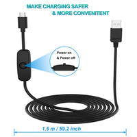 1 x RAW Customer Returns Raspberry Pi 3 power supply, power supply 3A 5V EU charger for Raspberry Pi 3 Model B, B , Pi 2, Banana Pi with on off switch USB charger EU plug Micro USB cable power switch compatible - RRP €9.97