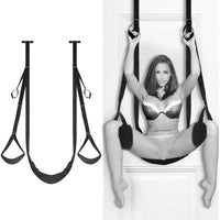 2 x RAW Customer Returns Door swing sex seat body door swing door sex swing erotic toys sex position love sling for door sex furniture with thick sponge cushion bondage bondage BDSM pleasure adult sex games - RRP €33.26