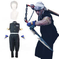 1 x RAW Customer Returns Fiamll Tengen Uzui Cosplay Costume Anime Demon Slayer Uzui Tengen Costume Kimono Halloween Carnival Costume Uzui Cosplay Outfits M - RRP €65.99