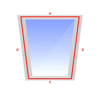 1 x RAW Customer Returns HOOMEE window seal for mobile air conditioning units roof windows, hot air stop for attachment to pivoting windows, window seal air conditioning for max. 390cm window circumference, window putty set 2x190cm - RRP €26.99