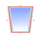 1 x RAW Customer Returns HOOMEE window seal for mobile air conditioning units roof windows, hot air stop for attachment to pivoting windows, window seal air conditioning for max. 390cm window circumference, window putty set 2x190cm - RRP €26.99