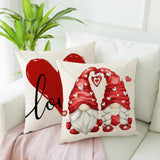 1 x Brand New DASIAUTOEM cushion covers Valentine s Day 45 x 45 cm, set of 4, decorative cushion covers, throw pillows, cushion covers, sofa cushions, couch cushions for Valentine s Day, wedding, anniversary - RRP €20.4