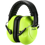 1 x RAW Customer Returns ProCase Hearing Protection Noise Protection Headphones Earmuffs with Noise Reduction Professional Foldable Earmuffs Safety Ear Muffs NRR 28dB Sound Protection - Neonyellow - RRP €16.13