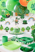 10 x Brand New St. Patricks Day Decoration Door Banner Shamrock Garland Irish Balloons Carnival Door Hanging Banner St. Patrick Decoration Party Accessories - RRP €192.0