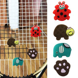 6 x Brand New INTVN 9 Pcs Animal Amortisseur Tennis Vibrations de la Raquette de Cadeau Accessoire de Tennis Anti Vibration Tennis,pour Les Joueurs,Style al atoire - RRP €187.2