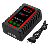 1 x RAW Customer Returns Haisito B3 Lipo Charger for 2S 3S Battery 7.4V, 11.1V , Compact Airsoft Quick Charger 100-240V for RC Quadcopter RC Drone Car Boat - RRP €17.14