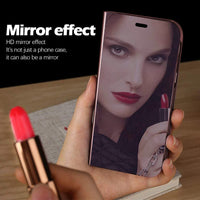 1 x RAW Customer Returns Redmi Note 13 Pro Case, Xiaomi Redmi Note 13 Pro Case, Clear View Flip Case, Mirror Effect Flip Case, Hard Case, PC PU Leather, Redmi Note 13 Pro 360 Case, Shockproof, - RRP €21.6