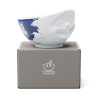 1 x RAW Customer Returns FIFTYEIGHT PRODUCTS I Bowl Heavenly - Special Edition porcelain, 500 ml, white blue grey, Made in Germany  - RRP €38.32