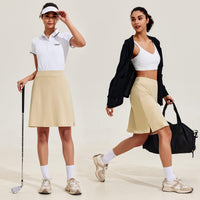 1 x RAW Customer Returns COOrun Women s Yoga Skorts Tennis Skirt with Pockets Tennis Skirt High Waist Athletic Skirt Stylish Hockey Mini Skirt - RRP €22.18