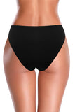 1 x RAW Customer Returns SHEKINI Women s Bikini Bottoms Black Tummy Control Swimming Shorts High Waist Ruched Bikini Bottoms Retro Abdominal Control Swimsuit Swimming Trunks S, Black A  - RRP €25.4