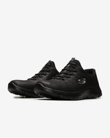 1 x RAW Customer Returns Skechers Summits-itz Bazik Sneakers Black - RRP €49.54