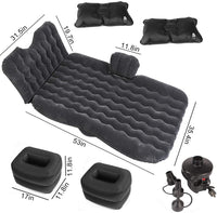 1 x RAW Customer Returns FBSPORT Car Mattress Car Air Mattress 2 Cushions Car Mattress Trunk Air Mattress Car Trunk Car Mattress Combination Air Bed Car Bed for Camping Travel Outdoor - RRP €36.29