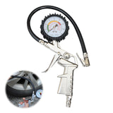 3 x RAW Customer Returns Tire Inflator Gauge, Digital Tire Inflator Pressure Gauge, Air Pressure Gauge, Tire Inflator Tire Pressure Gauge, Car Tire Inflator with LCD Display for Cars, Motorcycles, Bicycles - RRP €35.52