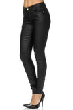 1 x RAW Customer Returns Elara women s trousers faux leather push up effect Chunkyrayan E621 Black-46 3XL  - RRP €34.95