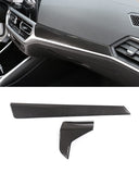 1 x RAW Customer Returns ABS Carbon Fiber Color Car Center Console Dashboard Decoration Trim for BMW 3 Series G20 G28 325li 2020-2022 Center Console Passenger Copilot Panel Trim - RRP €32.4