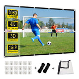 1 x RAW Customer Returns GAINVANE 100 Rear Projector Screen Foldable Anti-Wrinkle Portable for Home Theater Outdoor Indoor Movie Night - RRP €29.99