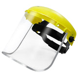 1 x RAW Customer Returns CCLIFE PROBAUWERK Face Protection Transparent Adjustable Protective Face Shield with PC Visor and Adjustable Headband Ideal for Welding, Metal Cutting and Splash and Forehead Protection - RRP €19.99