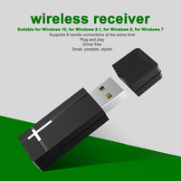 1 x RAW Customer Returns Wireless Adapter for Xbox One XS Elite Series 2, Compatible with Windows 10 Windows 8.1 Windows 8.1 Windows 7 - RRP €29.28