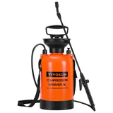 1 x RAW Customer Returns VIVOSUN 5L pressure sprayer with adjustable nozzle and carrying strap for plant spraying and garden watering, pump sprayer with safety valve for garden and lawn care and household cleaning - RRP €33.7