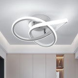 1 x RAW Customer Returns Comely Modern LED Ceiling Light, 30W 3300LM Led Ceiling Light Fixture Cool White 6500K, Creative Flower Shape White Ceiling Lamp for Living Room Bedroom Kitchen Hallway - RRP €36.52