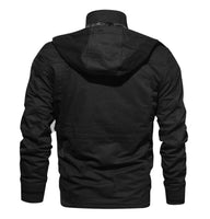 1 x RAW Customer Returns KEFITEVD Men s Winter Parka Warm Winter Jacket with Removable Hood Lined Parka Jacket Winter Jacket Cotton Transition Jacket with Inner Fleece Military Jacket Black 3XL Label 7XL  - RRP €86.7