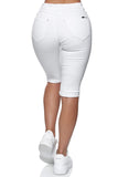 1 x RAW Customer Returns Elara Women s 3 4 Jeans Push Up Capri Chunkyrayan HB2582 White-36 S  - RRP €27.18