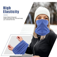 2 x RAW Customer Returns HEGCOIIE 2 Pack Women Men Winter Loop Scarf Soft Fleece Neck Warmer Windproof Ski Mask Tube Scarf Warmer for Skiing Running Cycling - RRP €25.6